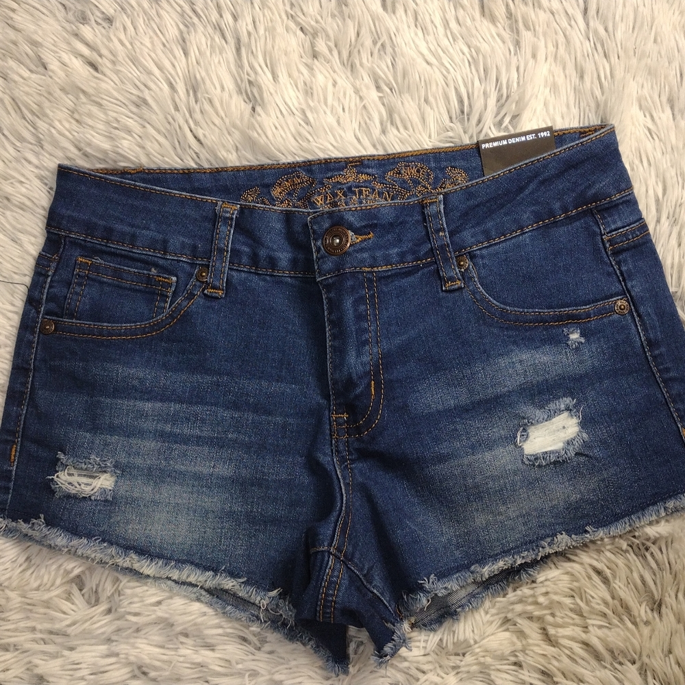 Wax Jean Shorts 1